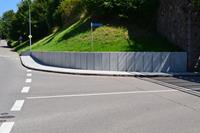 Stützwand in Wehr